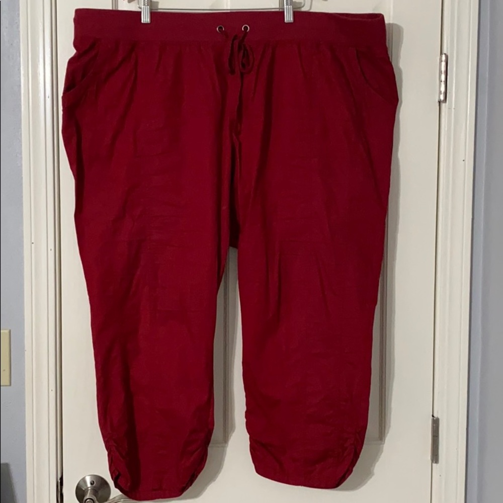Plus size capris